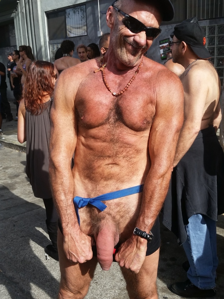 Exhibiting Big Cock In Public At San Francisco Folsom Pride Street Fairs Lpsg